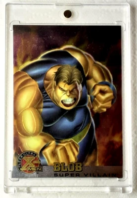 1995 Fleer Ultra X-Men Chromium Card 61 BLOB. FREE ONE-TOUCH-HOLDER - Image 1 of 2