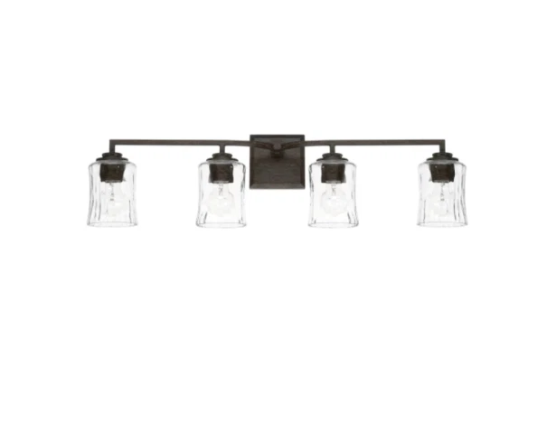Capital Lighting -120941RB-425 Porter 4 luces 34" luz tocador*NUEVO* Foto 1 de 1