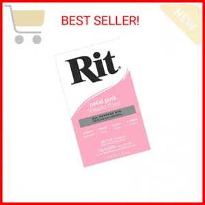 Rit All-Purpose Powder Dye, Petal Pink, 1.4 ounces - Picture 1 of 2