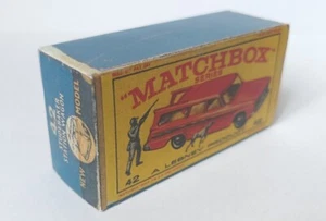 Matchbox RW #42b 1:80 Studebaker Wagonaire rot Repro "E" Box Lesney Series-75 - Bild 1 von 4