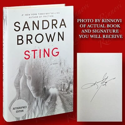 Sting SIGNED Sandra Brown (2016,HC,1st/1st) BRAND NEW Foto 1 de 4