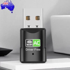 2.4GHz 5.8GHz USB Wireless Network Card Plug and Play Wireless Network Card - Afbeelding 1 van 12