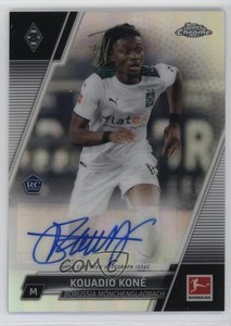2021-22 Topps Chrome Bundesliga Kouadio Kone Koné #BCA-KK Rookie Auto RC