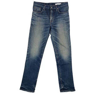 Jeans Edwin 402 Made In Japan blu medio lavaggio denim taglia W29 L30 - Foto 1 di 24