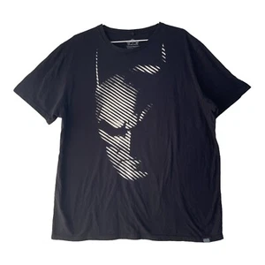 WB Movie World Mens T Shirt Size 3XL Black Batman Graphic Logo Short Sleeve - Picture 1 of 10