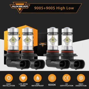 4x 9005 Kit de bombillas LED altas bajas 6000K para Can-Am Renegade 500 2008-2015 - Imagen 1 de 12