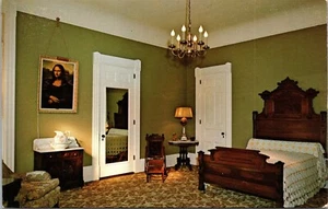 Vtg Proctor Vermont VT Wilson Castle Victorian Bedroom Suite Mona Lisa Postcard - Picture 1 of 2