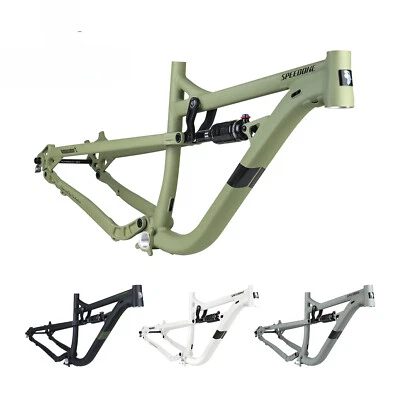 Downhill MTB Bike Frame Full Suspension 29er Endurance Race with Rear Shock  - Image 1 of 4