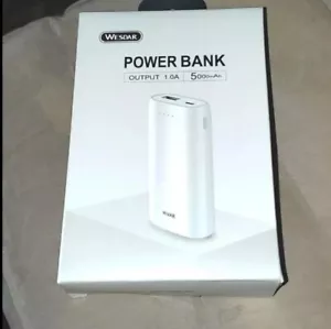 WESDAR 5000mAh Powerbank mit USB Ladekabel - Bild 1 von 7