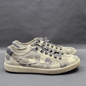 Prada Car Shoe Mens Size 8 EU 41 Gray Camouflage Suede Low Top Comfort Sneakers - Picture 1 of 10