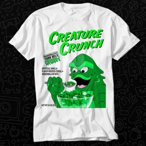 T-Shirt Creature Crunch schwarz Lagune Fantasy Monster Film Kult 171 - Bild 1 von 2