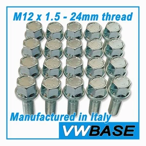 per Dado Ruota Dacia 17mm M12 x 1,5 conico 60 gradi perno OE x 20 bulloni Lugnut - Foto 1 di 7