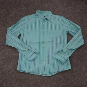 Hollister Shirt Mens Small S Blue Button Up Striped Long Sleeve Casual - Picture 1 of 10
