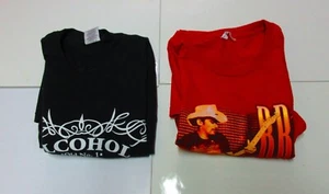 2 BRAD PAISLEY Tour T-Shirts Bonfires & Amplifires, Beat This Summer Size XL - Foto 1 di 9