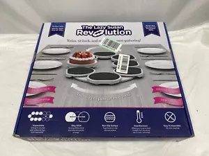 REVOLUTION Lazy Susan Plattenspieler rechteckig lang länglich Tisch erweiterbar - Bild 1 von 5