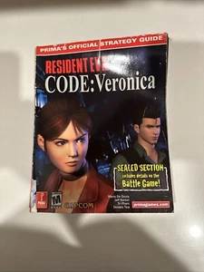 Resident Evil Code: Guida Strategica Ufficiale di Veronica Prima - Foto 1 di 2