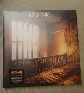 Def Leppard Drastic Symphonies Collectors CLEAR VINYL DOUBLE ALBUM SEALED 2023  - Bild 1 von 7