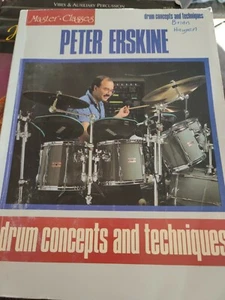 Peter Erskine - Drum Concepts and Techniques by Peter Erskine: Used - Imagen 1 de 2