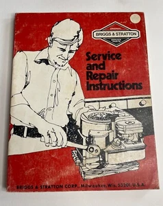 Briggs and Stratton Service and Repair Instructions No 270962-3/84 Guide Manual - Bild 1 von 5