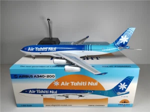 A bordo Air Tahiti Nui para avión AIRBUS A340-200 F-OITN 1/200 modelo preconstruido - Imagen 1 de 8