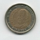 EURO SPANIEN 1999 2€ (17) 2,00€ ZWEI-EURO gelaufen zirkuliert aus Geldbörse