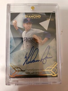 2020 Topps Diamond Icons Nolan Ryan Autograph #AC-NR  LE 5/10