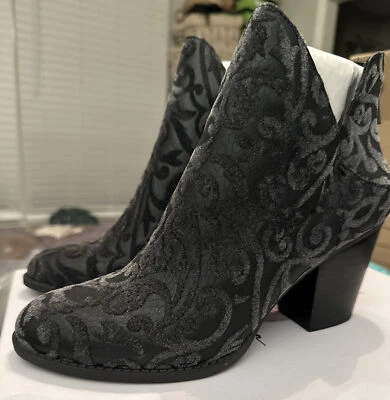 jessica simpson boots Size 8 Black Gray Bootie style JS-Yolah - Image 1 of 4