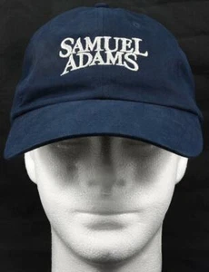 Samuel Adams Baseball Snapback Hat Cap Blue Sam Boston Beer Company - Picture 1 of 5