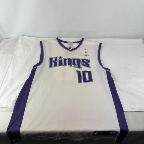 NBA Sacramento Kings Merchandise Jersey # 10 Mike Bibby - Reebok youth size L Cover