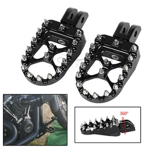 Clavija de pie delantera ancha CNC Fat MX para Harley Street Bob FXBB Low Rider S FXLRS FXLR - Imagen 1 de 16