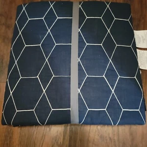 West Elm X Pottery Barn Honeycomb Toddler Quilt - Nightshade - Picture 1 of 3