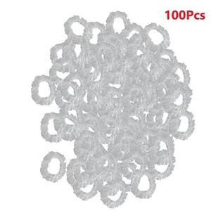 100Pcs Universal Plastic Disposable Steering Wheel Cover For Auto Car Truck - Picture 1 of 14