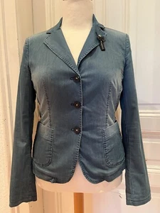 Blonde No 8 Damen Blazer Jeans Look Vintage Wash Gr. 40 - Bild 1 von 12