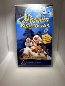 Aladdin and the King of Thieves (VHS, 1996) Disney Video Premiere - Picture 1 of 2