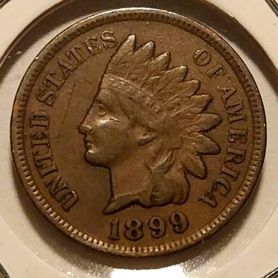 1899 Indian Head Cent - XF - Image 1 of 2