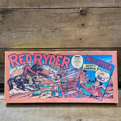 Red Ryder de la década de 1990, el primer cuchillo de un niño, manual de seguridad gratuito, en caja Foto 1 de 4