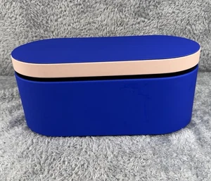 Genuine Dyson Blue & Pink Airwrap Presentation Storage Case BOX ONLY - Picture 1 of 18