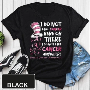 Breast Cancer Awareness T-Shirt, Fight Cancer Tee, , I Do Not Like Cancer - Bild 1 von 5