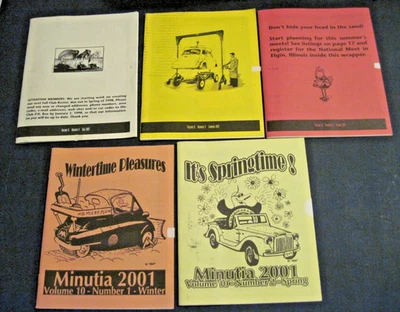 Minutia - microcar/minicar club magazine 1997/2001 Isetta/Peel/Crosley/Attica + Foto 1 de 4