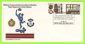G.B. 1972 3p & 9p BBC on Royal Engineers First Day Cover, BFPS 1326 - Picture 1 of 1
