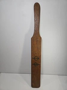 Vintage Bruderschaft Schwesternschaft Holz Paddel 1940er Initiation griechischer Campus 30 Zoll - Bild 1 von 7