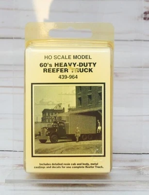 Kit de camión frigorífico de alta resistencia Magnuson Models 439-964 años 60, hace 1 resina escala HO Foto 1 de 4
