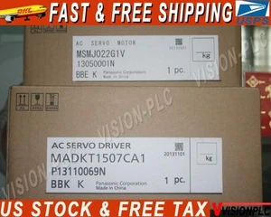 PANASONIC SERVO MOTOR MSMJ022G1V FREE EXPEDITED SHIPPING NEW - Picture 1 of 3