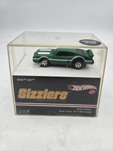 Hot Wheels Sizzlers 1970 Olds 442 "W-30" #L2807 verde/blanco nos f/s 2006 Target - Imagen 1 de 4