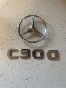 2008-2014 Mercedes-Benz  C300 Trunk Hatch Logo Star Emblem A2047580058 OEM - Foto 1 di 7