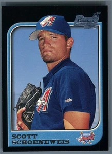 1997 Bowman Anaheim Angels Scott Schoeneweis #370 Bowman's 1st Rookie - Foto 1 di 2