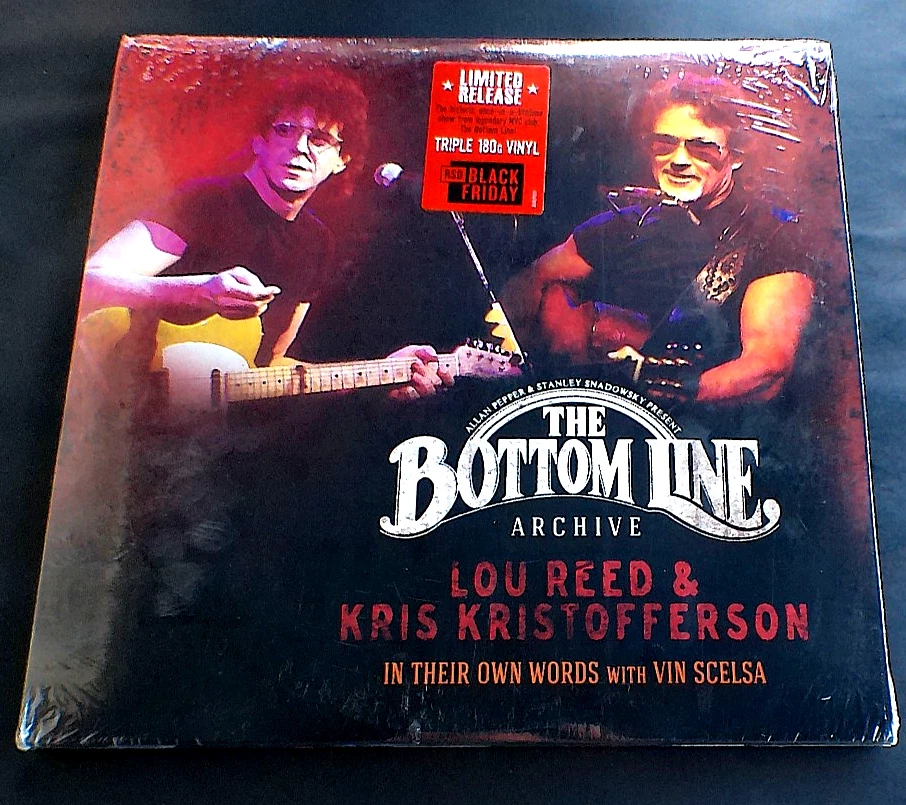 Bottom Line Archive Series: in Their Own Words: Win Vin Scelsa by Lou Reed and Kris Kristofferson (Record, 2022)