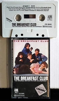 The Breakfast Club CrO²  Cassette - Original Motion Picture Soundtrack - Tested - Image 1 of 3