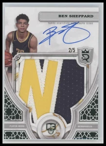 Parche Ben Sheppard 2023/24 #114 Topps Royalty y verde automático #/5 - Imagen 1 de 2