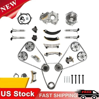 KIT CORRENTE TEMPORIZADORA E BOMBA DE ÓLEO DE ÁGUA para Saab 9-3 2.8l 2006-2009 12633451, 12633452 - Imagem 1 de 4